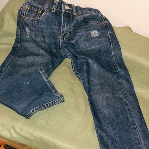 🔥Levi’s Toddler boys distressed denim jeans🔥